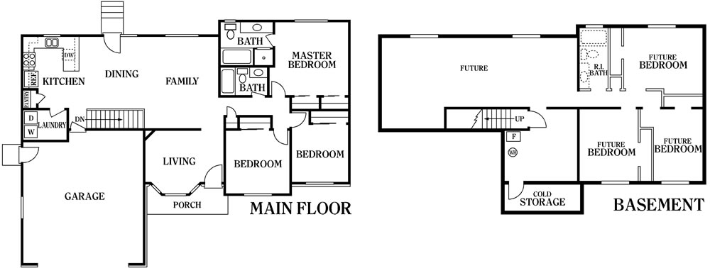 MADISON FLOOR PLAN Fall Creek Homes