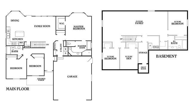 CASCADE FLOOR PLAN Fall Creek Homes