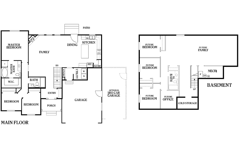 MCKINLEY FLOOR PLAN Fall Creek Homes